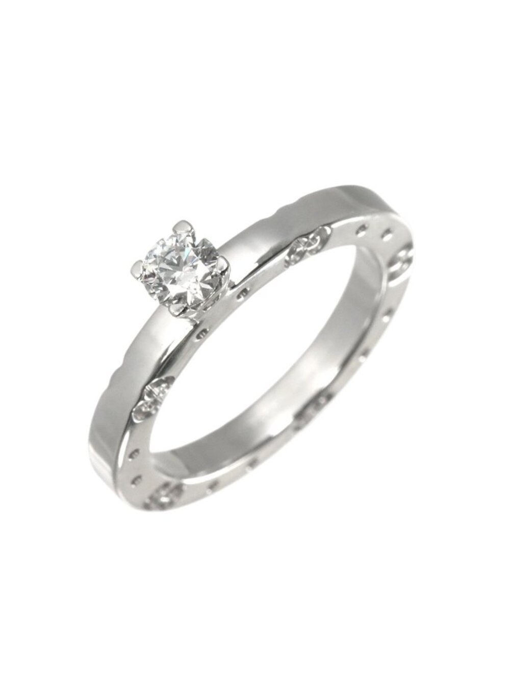 Gucci Icon Solitaire Diamond Ring WG White Gold